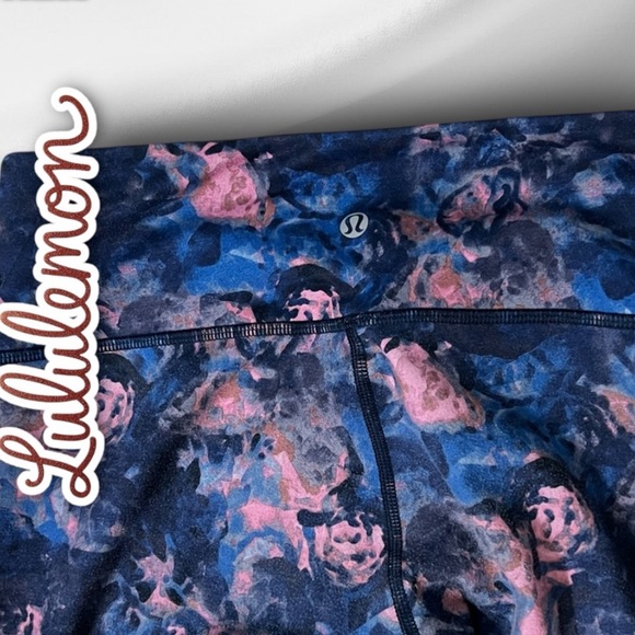 Lululemon Wunder Under Pant Full-On Luon Moody Mirage Bark Berry Deep Navy - Picture 11 of 12